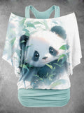 Women's Panda Two Piece Suit Top