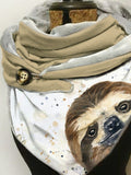 Sloth Casual Scarves and Shawls