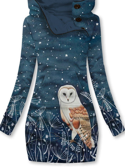 Dandelion Owl Casual Sweatshirt