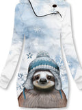 Women's Cute Sloth Casual Sweatshirt