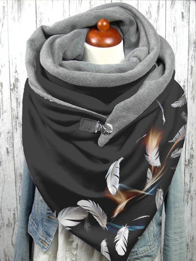 Women's Feather Casual Scarf