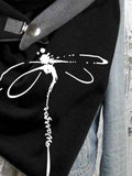 Women's Dragonfly Art Casual Wrap Scarf