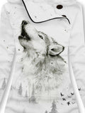 Women's Wolf Art Casual Sweatshirt