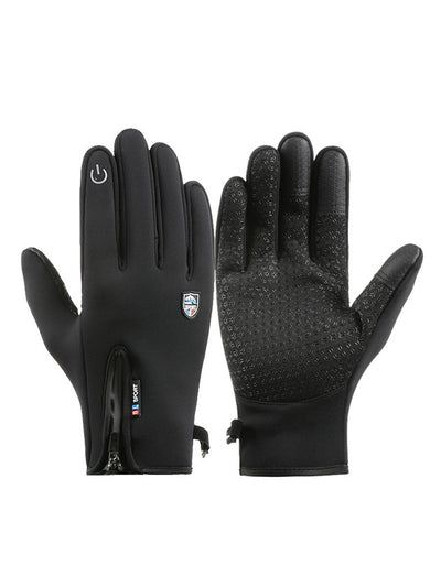 Men's And Women's Winter Ski Touch Screen Non-slip Cycling Sports Warm Gloves