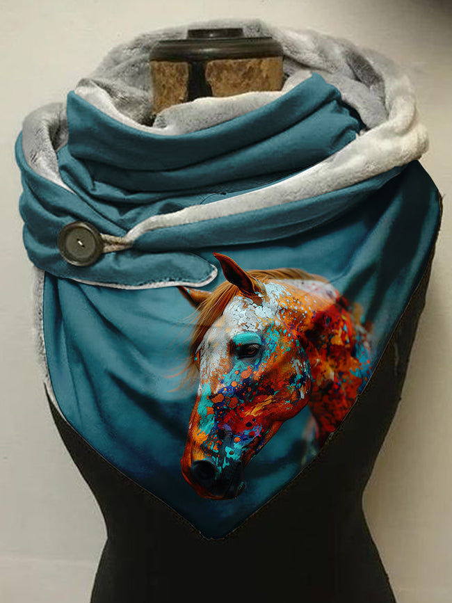 Horse Casual Scarf Shawl