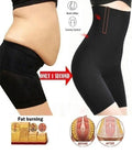 High Waist Postpartum Slimming Belt Belly Bandage Tummy Control Panties Black / Xs