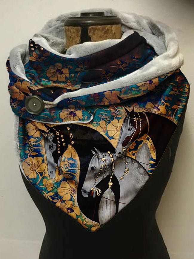 Horse Casual Scarf Shawl