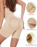 High Waist Postpartum Slimming Belt Belly Bandage Tummy Control Panties Nude / Xs