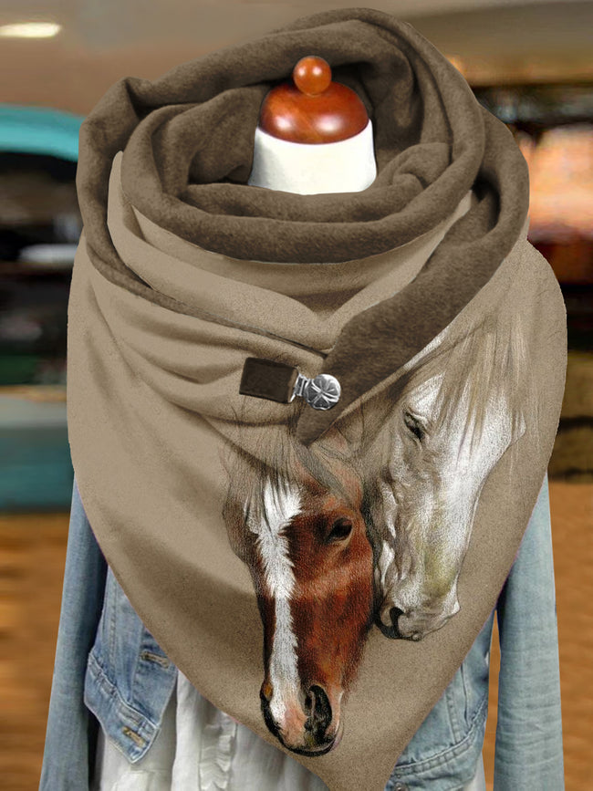 Horse Casual Scarf and Shawl