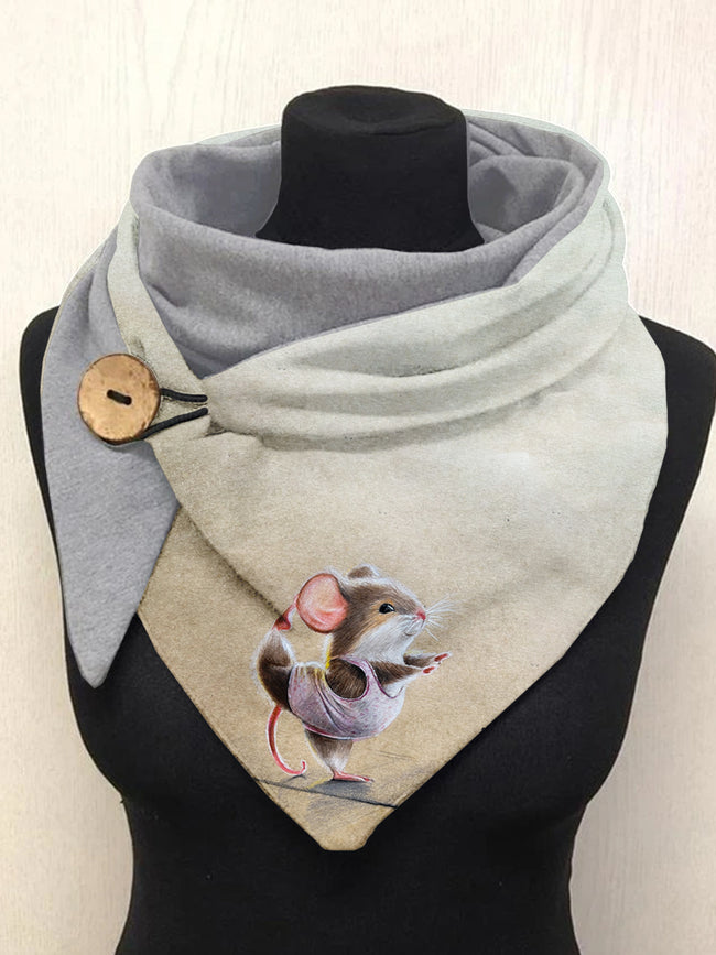 Mouse Casual Scarf Shawl