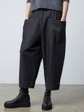 Nine Points Vintage Loose Women’s Pant Black / S