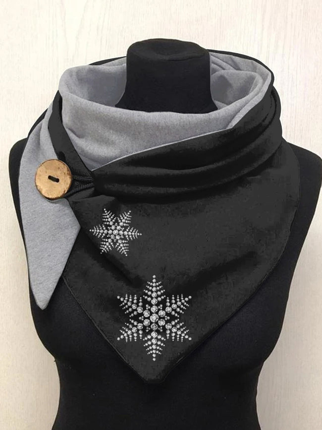 Snowflake Art Casual Scarf Shawl