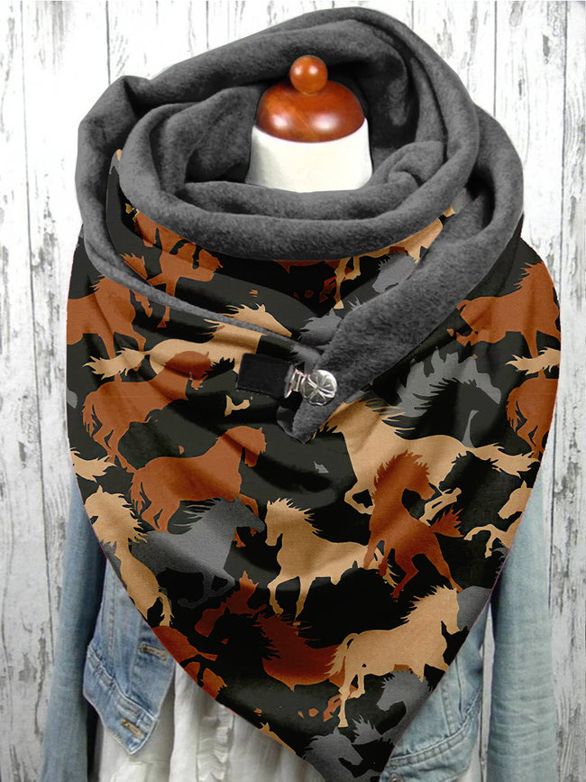 Horse Casual Scarf and Shawl