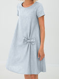 Women’s Linen Pocket Dress