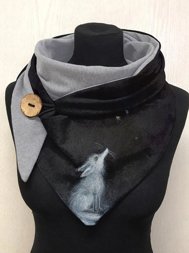 Animal  Casual Scarf Shawl