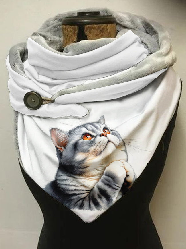 Fun Cat Casual Scarf Shawl