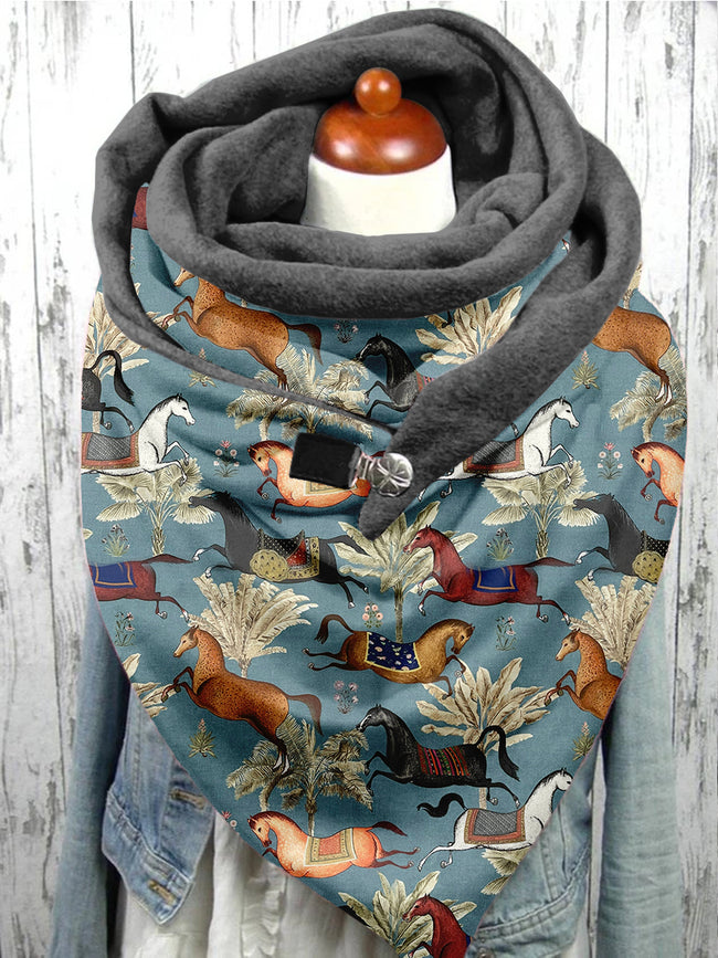 Horse Casual Scarf and Shawl