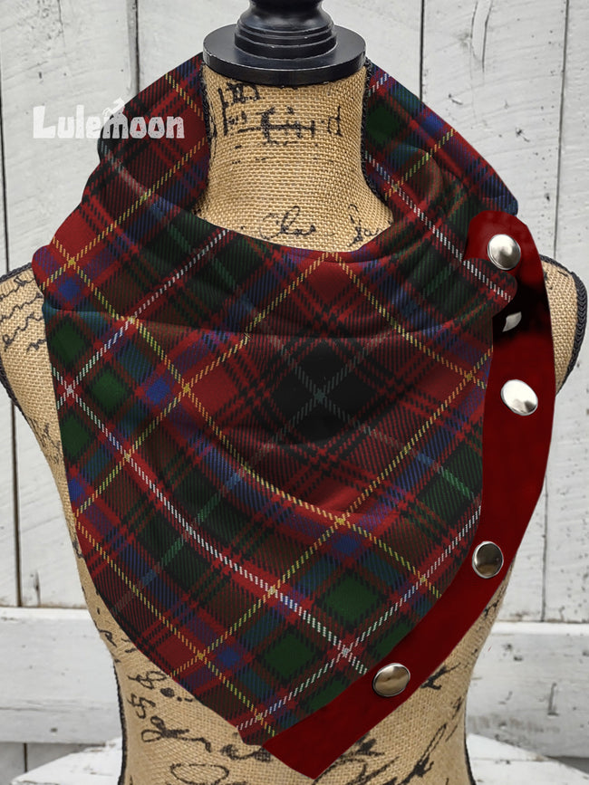 Plaid Art Casual Scarf Shawl