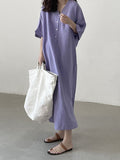 Women’s Casual Elegant Cotton Dress