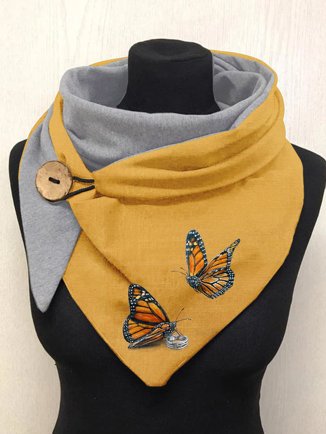 Butterfly Art Casual Scarf Shawl