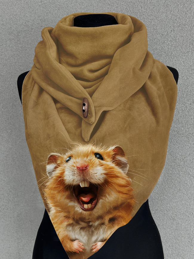 Squirrel Art Casual Scarf Shawl