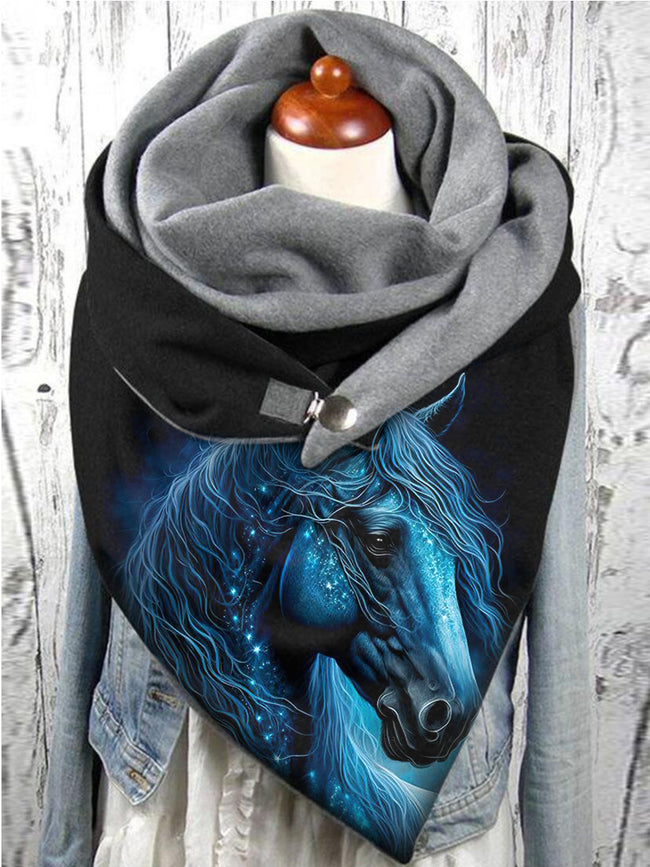 Horse Casual Scarf and Shawl