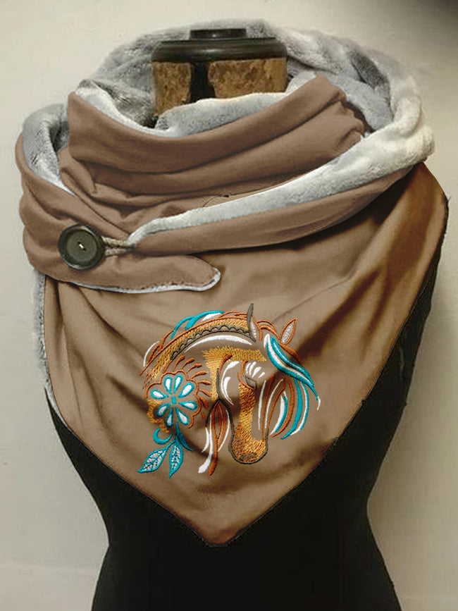 Horse Casual Scarf Shawl