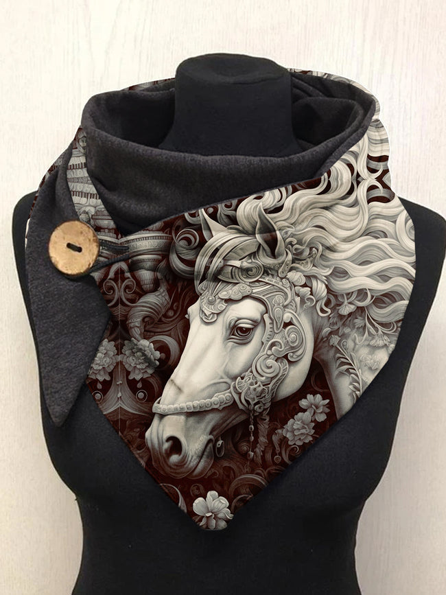 Horse Casual Scarf and Shawl