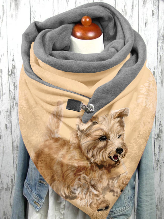 Dog Casual Scarf and Shawl