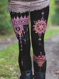 Women’s Mandala Art Casual Leggings