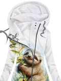 Women's Sloth Animal Casual Sweatshirt