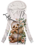 Women's Sloth Animal Casual Sweatshirt