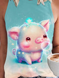 Cute  Pig   Tank Top