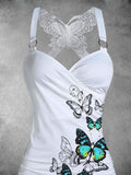 Women's  Butterfly Lace Dress