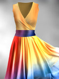 Women's Summer Color Fresh Dress