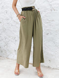 Women’s Solid Color Loose Elegant Casual Simple Pants