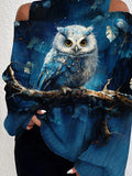 Women's Owl Casual Sweatshirt