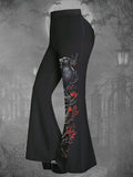 Women's Gothic Skull Art Design Two-Piece Sets