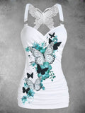 Women's  Butterfly Lace Dress