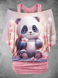 Women's Panda Two Piece Suit Top