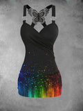 Women's Rainbow Gradient Art Two-Piece Sets