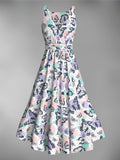 Women's  Butterfly  Maxi Dress