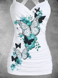 Women's  Butterfly Lace Dress