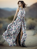 Women's  Butterfly  Maxi Dress