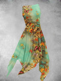 Women's Butterfly Art Maxi Dress