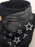 Star Casual Print Scarf