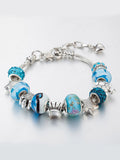 Vacation Style Fashion Turtle Starfish Big Hole Beaded Bracelet