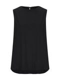 Women’s Solid Color Loose Elegant Casual Sleeveless Tank Top