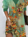 Women's Butterfly Maxi Dress