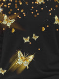 Women's Butterfly Sparkle Casual Top